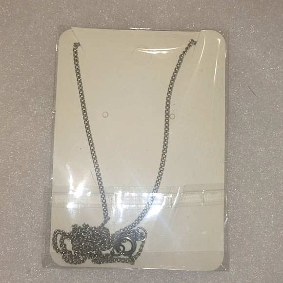 NWOT Vintage Silver and Gold Crucifix Necklace - Picture 3 of 3